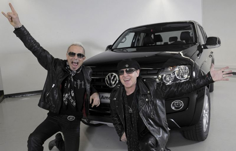 На презентации Volkswagen Amarok в Аргентине состоится живой концерт группы Scorpions