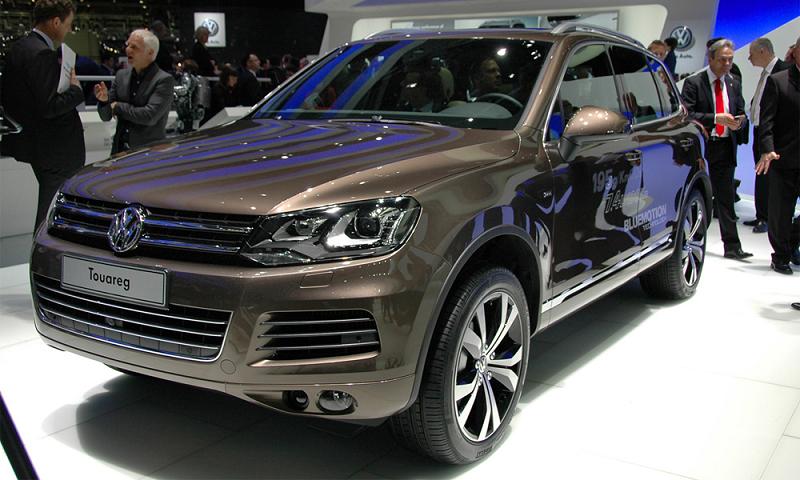 VW Touareg назван самой желанной новинкой Женевского автосалона