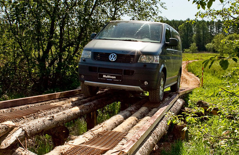 Volkswagen Multivan Experience - внедорожный тест-драйв