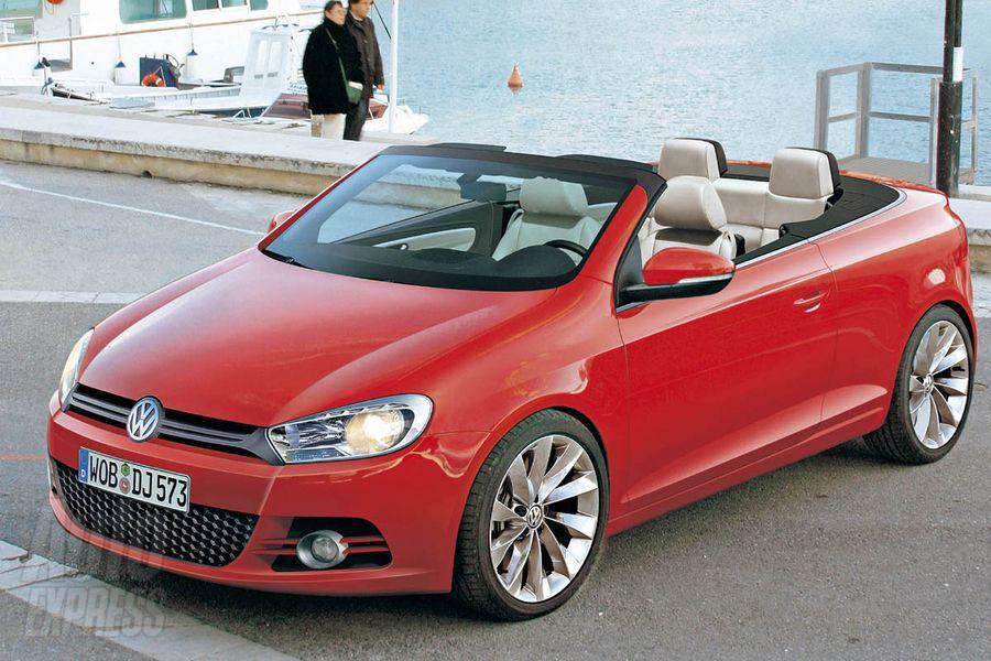 Volkswagen выпустит кабриолет Golf в 2011 году