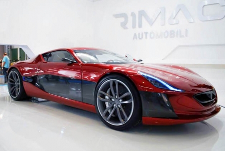 Линейка современных спорткаров пополнилась мощным электромобилем Rimac Concept On